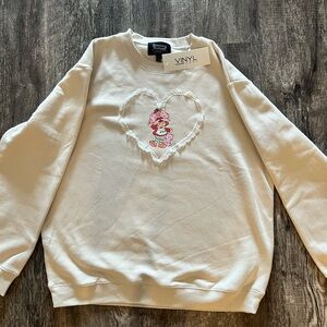 Strawberry shortcake Sweater. Size Large. NEW